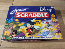 Scrabble Junior "Edition Disney" de 2 à 4 joueurs - Mattel 2002 - Occasion TBE