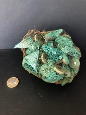 Lot 17 - jouets anciens miniatures en bois - lot de 27 arbres - Erzgebirge