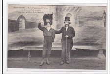 St-MICHEL : ecole professionnelle savart, le bonnet a poil, saynette execut