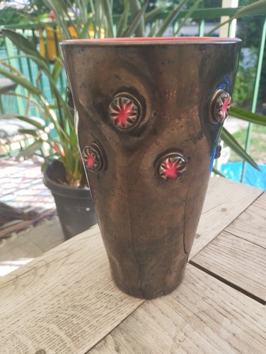 Vase céramique 1950 vintage - vase,
