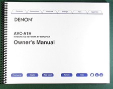 Denon AVC-A1H Instruction