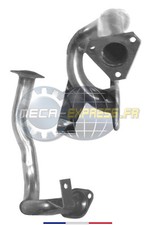 Tuyau d'échappement avant