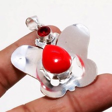 Pendentif pierre précieuse