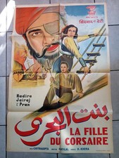 Grande Affiche De Cinéma Ancienne "La Fille Du Corsaire "