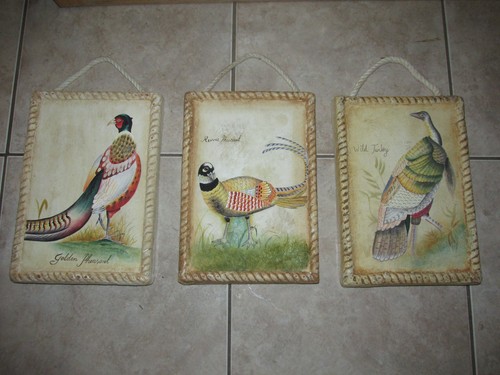 Vtg wildlife wall - wildlife,