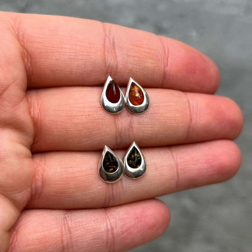 925 argent sterling ambre - 925,