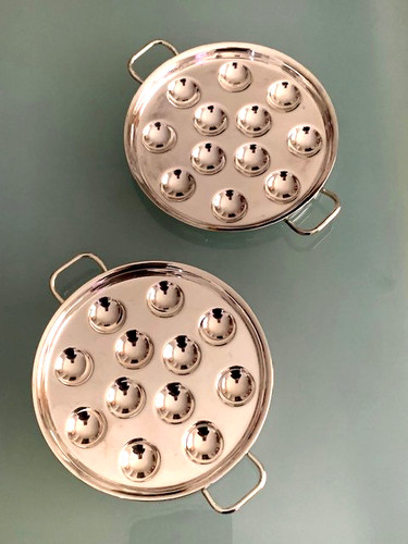 Paire assiettes escargots - paire,