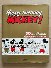 Livre Happy Birthday MICKEY. 50 ans d'Histoire du Journal de Mickey. collector
