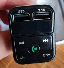 Transmetteur FM Sans fil Bluetooth 5.0 Adaptateur MP3 Kit Voiture Chargeur USB ,