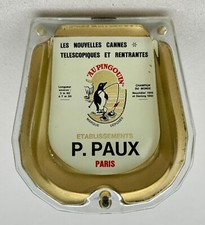 Canne à Pêche Télescopique rentrante “ Au Pingouin “ : Passe-Monnaie / P. Paux
