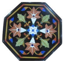 18 " Noir Marbre Table Top