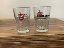 DUO DE VERRES HAVANA CLUB el ron de cuba