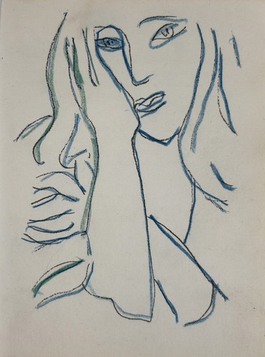 Henri matisse visages viii - henri, matisse,