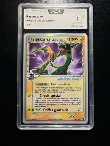 Carte pokémon rayquaza - pokémon, ex