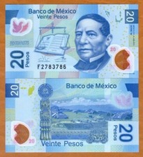 Mexique MEXICO Billet 20 PESOS 10/06/ 2013 P122  Polymer  JUSTICE NEUF UNC