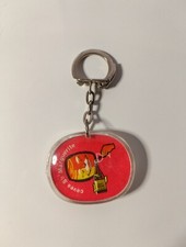 Porte-Clés / Key Ring Clé FRANCE VINTAGE Rare Ancien VIEUX TONNEAU VIN CAVE