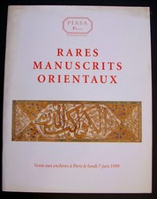 Rares manuscrits orientaux