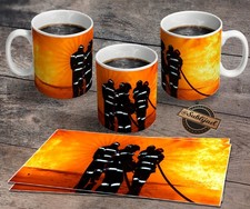 TASSE Mug Illustration pompier