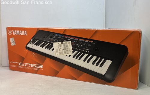 Yamaha model psr - yamaha, psr-e263