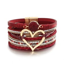 💖Bracelet rouge en