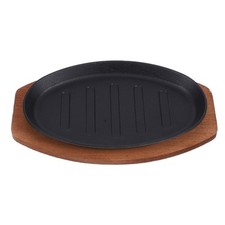  Plaque À Steak En Fonte Plat