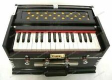 Indien Musical Instrument Harmonium 32 Clés 4 Bouchon Double Kail Bois