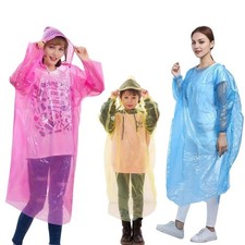 12 Pcs Poncho Pluie Pour