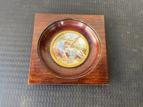 Tableau miniature ancien