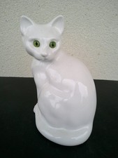 PETIT CHAT EN CERAMIQUE YEUX