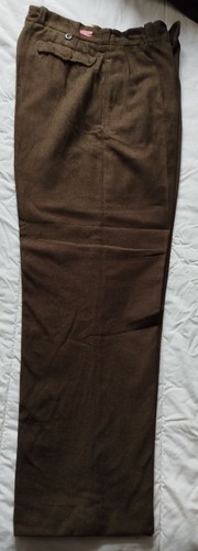 Pantalon militaire laine - pantalon, kaki