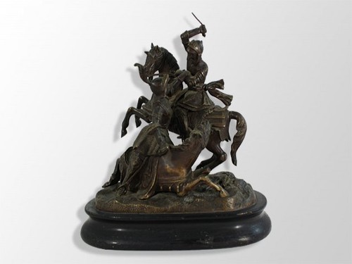 Bronze charles martel époque - bronze,