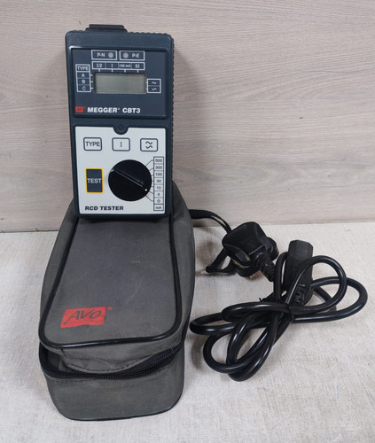 Megger cbt3 rcd tester meter - cbt3,
