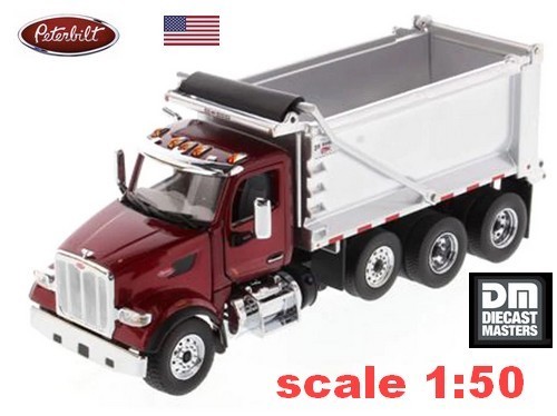 Peterbilt 567 camion benne 8x4