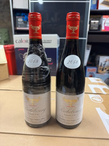 Bouteille vin richebourg - de,