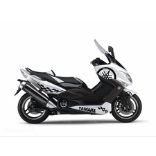 Set 12 Adhésifs Noir Carénage 70x70 CM pour Yamaha 500 T-Max