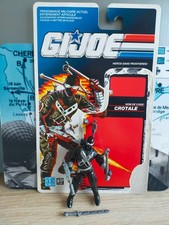 *** GI JOE  VINTAGE  SNAKE  EYES   V3  1989  100%  COMPLET  FULL CARD  FR  GIJOE
