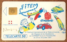 FITEM 91 TELECARTE RÉF PHONECOTE En91a PHONE CARD TELEFONKARTE SCHEDA TARJETA
