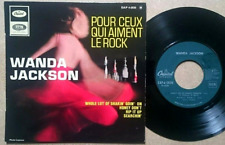 WANDA JACKSON - Pour ceux qui aiment le rock -1964 FR 45T EP CAPITOL EAP 4-2030