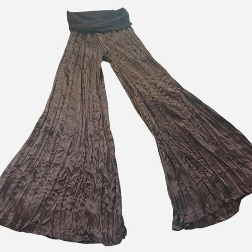 Vintage 80s black maxi pants