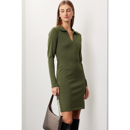Robe mini col polo à - mini,