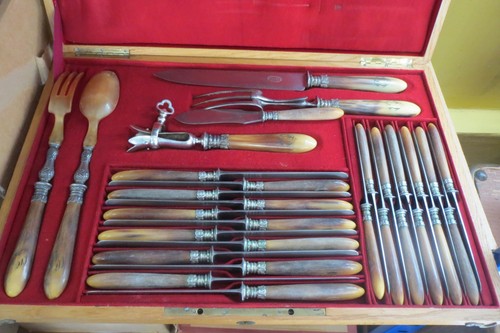 Couteaux ménagère ancienne - ménagère,