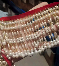 Tubes De Champagne Avec Franges Élégantes Et Franges Pendantes En Perles