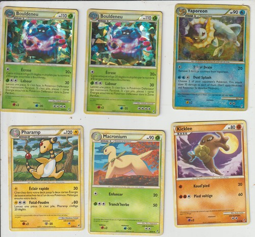 Lot anciennes cartes pokemon - anciennes,