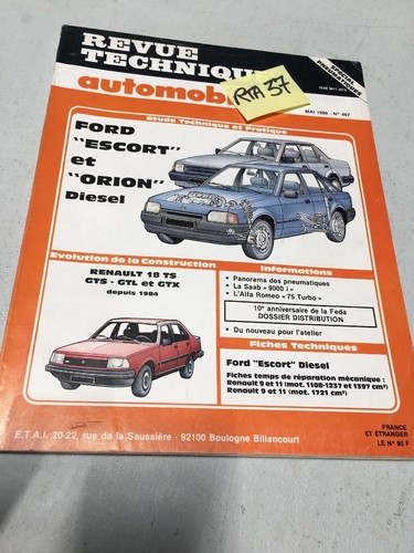 Revue technique automobile - revue,