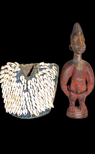Statuette jumeaux ibeji oyo - ibeji,