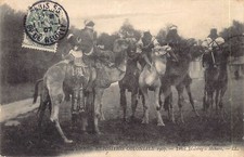 France - Tribu touareg à méhari à l'Exposition Coloniale de Paris en 1907 - Ed.