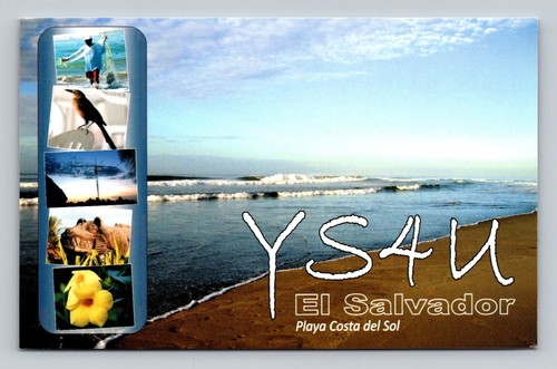 Ham radio qsl ys4u salvador - ys4u,