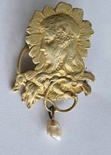 Ancienne broche époque Art