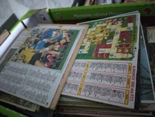 LOT 25 CALENDRIERS - ALMANACH LA POSTE-1950/2010-envoi Gratuit Monde Entier