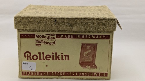 Boîte rolleikin avec - boîte, dos